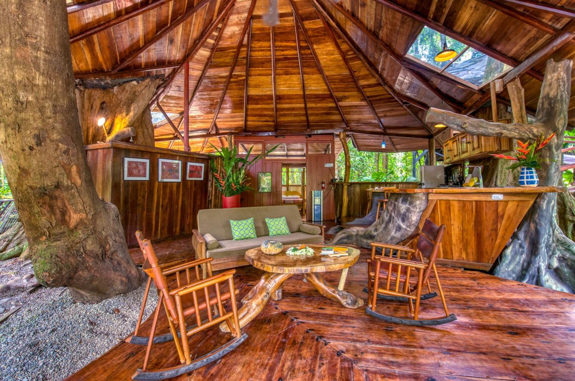 Tree House Beachfront Lodge Puerto Viejo de Talamanca Exteriör bild